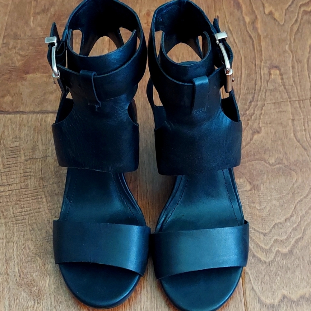 BCBG wedges. Never worn without box.